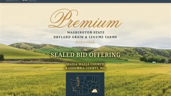 Palouse Farmland Sale